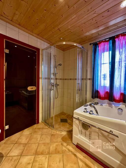 Large Cabin Sjusjoen Best View, Sauna, Ski Inout ภายนอก รูปภาพ